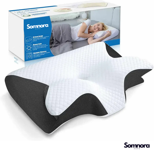 Orthovia™ Pain Relief Pillow – Wake Up Refreshed & Pain-Free