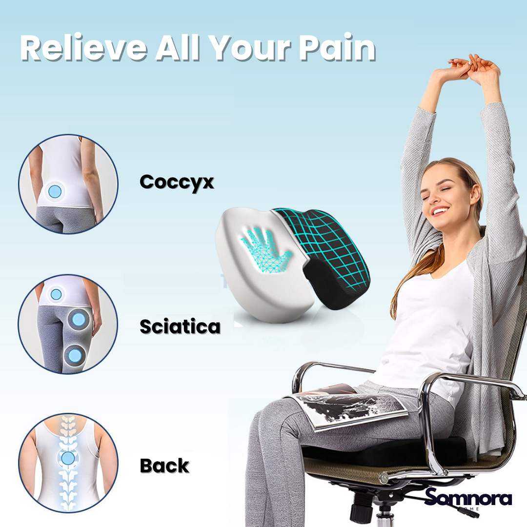 ErgoSense™ - Ergonomic Seat Cushion